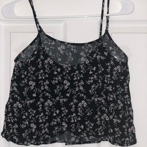 Floral crop top